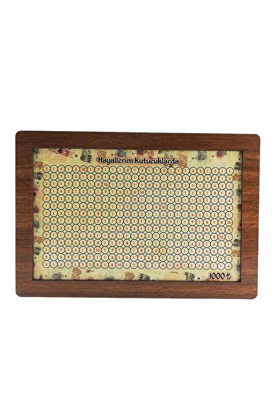 Sav Moda Parabox Kumbara Hedef Kumbara Para Biriktirme Kutusu  1000 tl Hedef ...