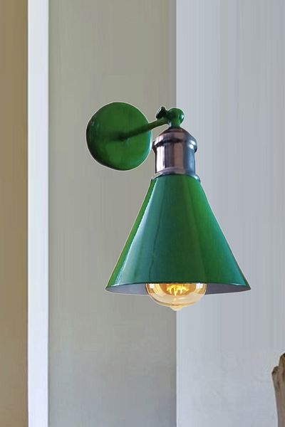 Uçar Retro Green Articulated Sconce