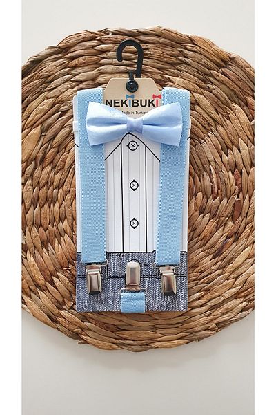 NEKİBUKİ Σετ παπιγιόν Boy's Suspender