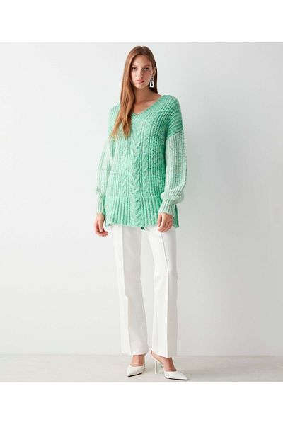 İpekyol Knitted Pattern Oversize Knitwear