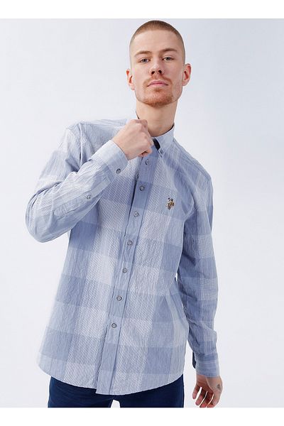 U.S. Polo Assn. Πουκάμισο, 3xl, Γκρι