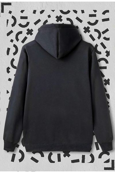 Jooy Company Hanorac negru cu glugă cu imprimeu Narcos