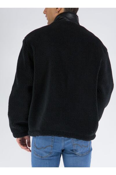 Jack & Jones Jachetă Jorandy Teddy Blk 12215175