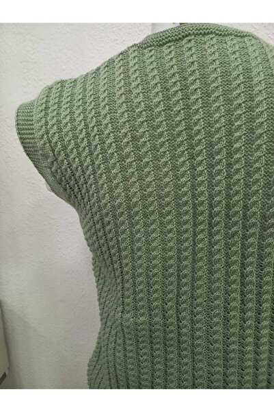 heptrend Товстий трикотажний жилет з кишенями для мами