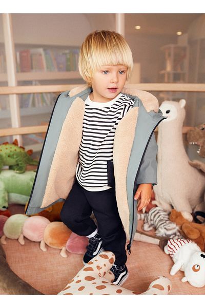 Koton Khaki Baby Coat 3wmb00005tw