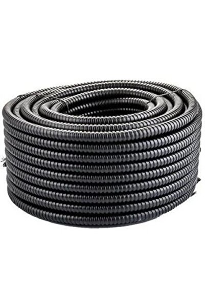 Mutlusan Meks Serisi 14'lük Plastik Spiral Boru Siyah 100 Mt