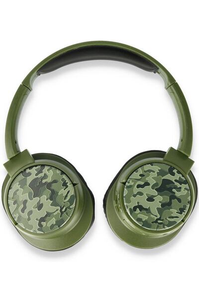 teknosepetim Kafa Bantlı Bluetooth Kulaklık Oyuncu Gaming Kulaklık Kamujlaj