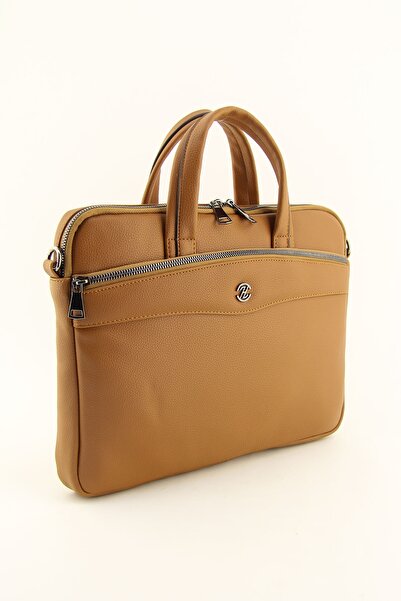 HNB Unisex Taba Macbook Air Pro 13 & 13.3 Inç Evrak Laptop Çantası