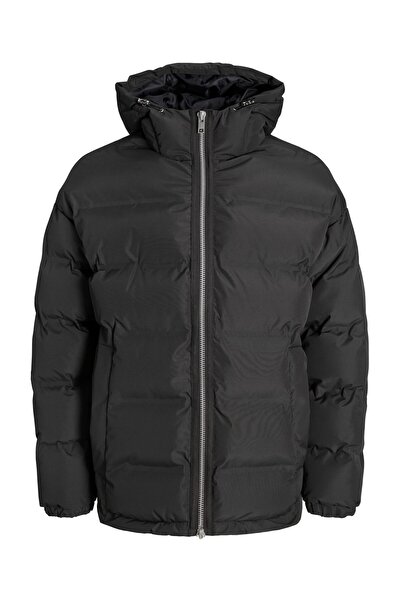 Jack & Jones Men's Puffer Coat - Jorgene Blk 12215443