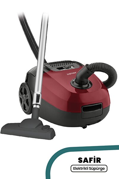 GOLDMASTER Safir Hepa Filtreli Hız Ayarlı 4 Litre Geniş Yıkanabilir Toz Torba...