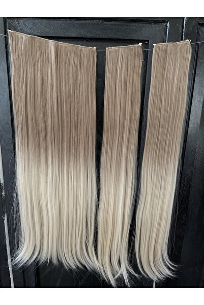 REMY HAİR Păr lung cu efect de culoare de la auburn la platină în trepte - 3 ...