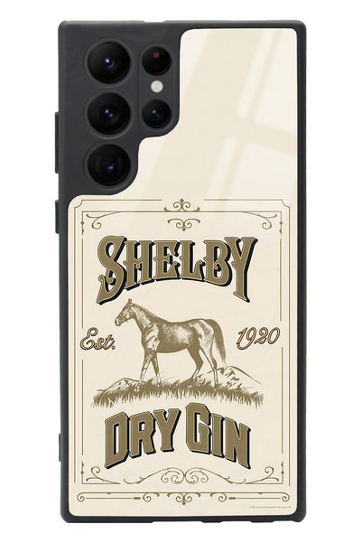 Spoyi Glossy Phone Case for Samsung S22 Ultra Peaky Blinders Shelby Dry Gin D...
