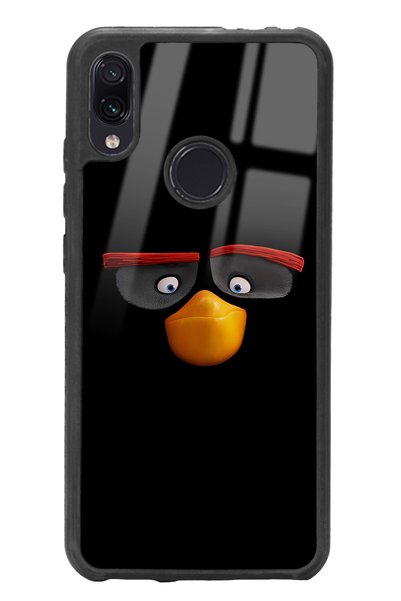 Spoyi حافظة هاتف Xiaomi Redmi Note 7 بتصميم أسود لامع