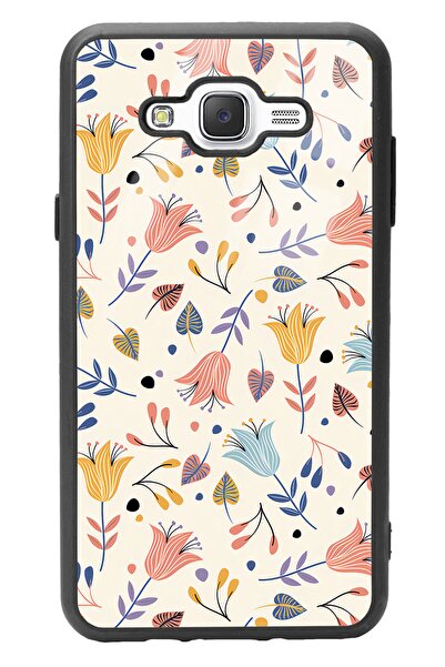 Spoyi Samsung J7 White Bindanli Design Glossy Phone Case