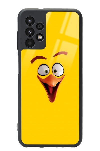 Spoyi Samsung A-13 Yellow Design Glossy Phone Case