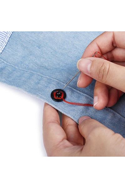 tuhafiyecimiz 5 Size Metal, Stitched Snap Button Set8mm/10mm/12mm/14mm/16mm