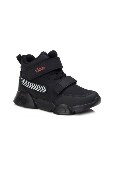 Vicco Mapa Boy's Black Booties Phylon Boots