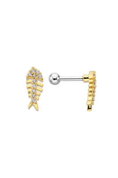 BY DİLEK ÇETİN ACCESSORY Çelik Kılçık Model Kıkıdak Helix Targus Piercing