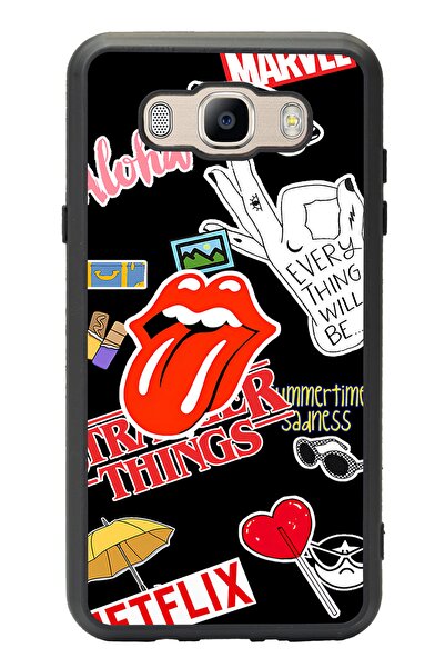 Spoyi Samsung J7 (2016) Sticker Design Glossy Phone Case
