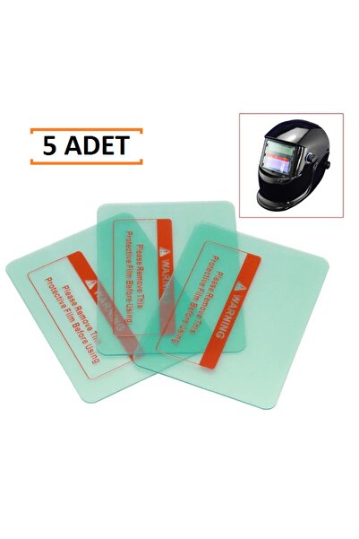 Kafenn Otomatik Kararan Kaynak Maske Camı Dış Koruyucu 90x110 Mm 5 Adet