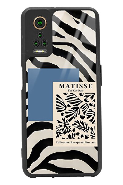 Spoyi General Mobile Gm 22 Pro Zebra Matısse Tasarımlı Glossy Telefon Kılıfı
