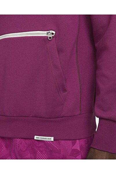 Nike Standard Issue Erkek Kapüşonlu Basketbol Sweatshirt