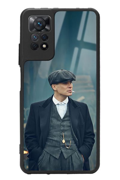 Spoyi حافظة هاتف لامعة لهاتف Xiaomi Redmi Note 11 Pro Peaky Blinders بتصميم توماس شيلبي