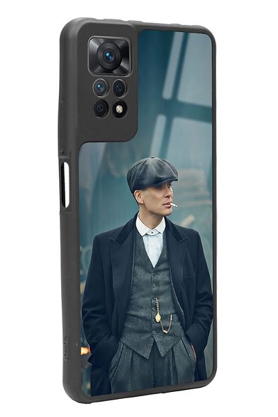 Spoyi حافظة هاتف لامعة لهاتف Xiaomi Redmi Note 11 Pro Peaky Blinders بتصميم توماس شيلبي