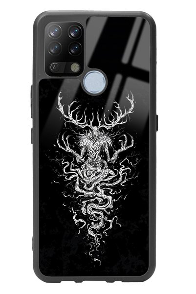 Spoyi Tecno Pova Witcher 3 Deer Design Glossy Phone Case