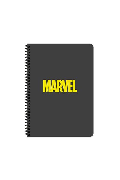 KESKİN COLOR Marvel Seri2 20x28 80 Yp. Caiet cu spirală cu copertă din carton cu dungi