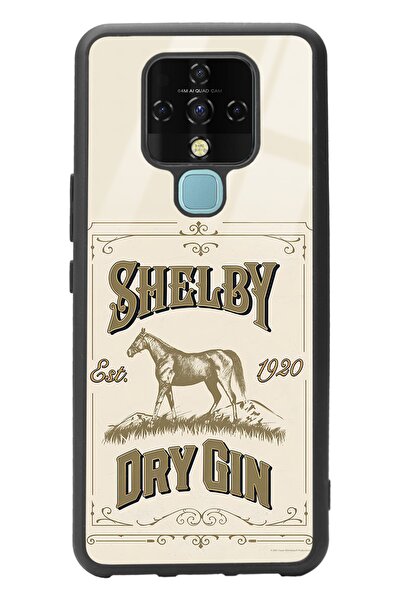 Spoyi غلاف هاتف لامع بتصميم Tecno Camon 16 Peaky Blinders Shelby Dry Gin