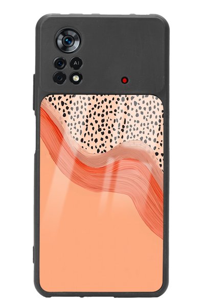 Spoyi Poco X4 Pro Glossy Phone Case with Nude Spotted Design