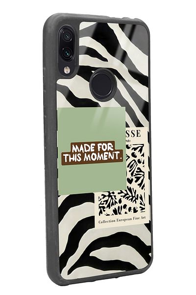 Spoyi حافظة هاتف لامعة بتصميم ماتيس أخضر لهاتف Xiaomi Redmi Note 7