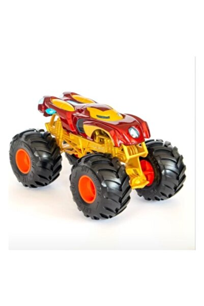 HOT WHEELS Monster Trucks Iron Man Marvel - 1/24 Oyuncak Araba