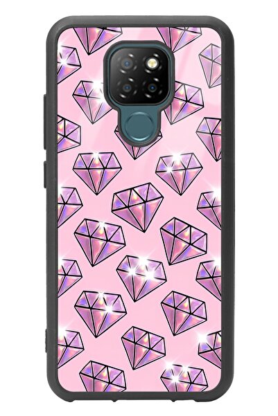 Spoyi General Mobile Gm 20 Diamond Tasarımlı Glossy Telefon Kılıfı