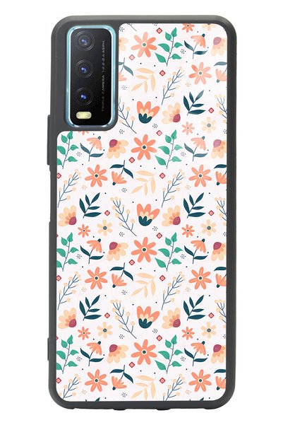 Spoyi Vivo Y20 Tiny Autumn Design Glossy Phone Case