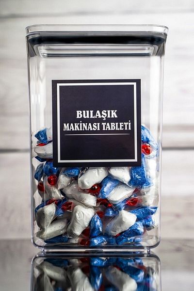 kalitebudur34 2900ml Detergent Whites and Colors Set of 3 - Dishwasher and Tablet