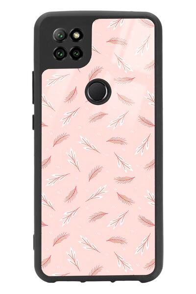 Spoyi Casper E30 Pudra Yapraklı Tasarımlı Glossy Telefon Kılıfı