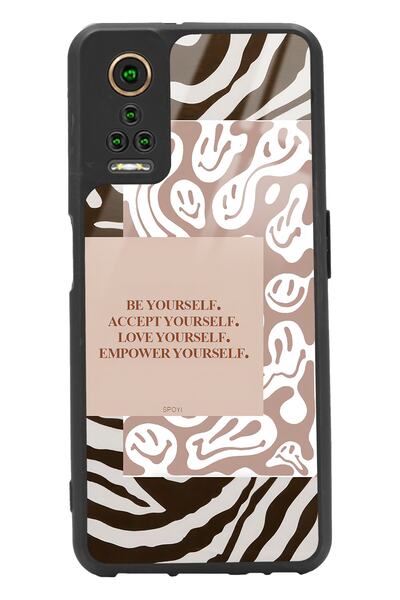 Spoyi General Mobile Gm 22 Pro Emoji Zebra Tasarımlı Glossy Telefon Kılıfı