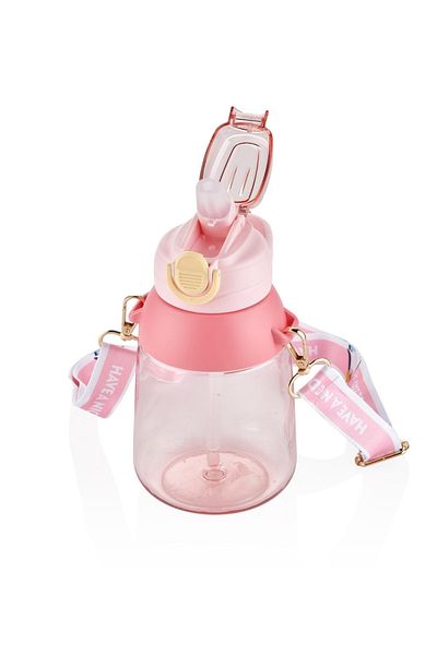 Vagonlife 800ml Tritan Water Bottle with Hanging Straw and Animal Sticker Gift