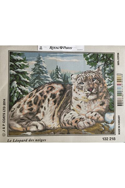 Royal paris 37*47.5 Cm Baskılı Işlenmemiş Goblen Pano Etamin