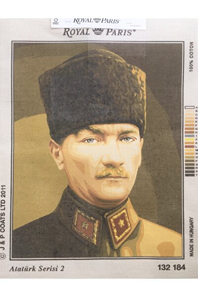 Royal paris 47.5*37 Cm Baskılı Işlenmemiş Goblen Pano Etamin 132184