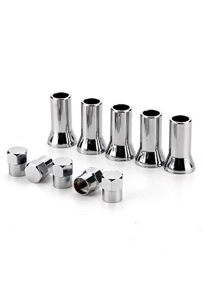 KOTO Metal Sibop Kapağı 5 Adet Sibop Koruyucu Paslanmaz