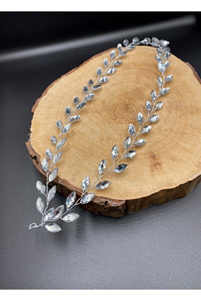 gelinmz Κομψή νυφική τιάρα και αξεσουάρ μαλλιών με κρυστάλλινη πέτρα - Όλα χε...