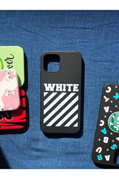 izzytech حافظة إطلاق متوافقة مع هاتف Iphone 12 / 12 Pro باللون الأبيض/الأبيض ...