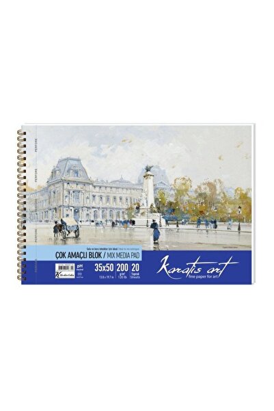 karatis art 200 جرام 35*50 20 Ypكتلة الصورة الحلزونية