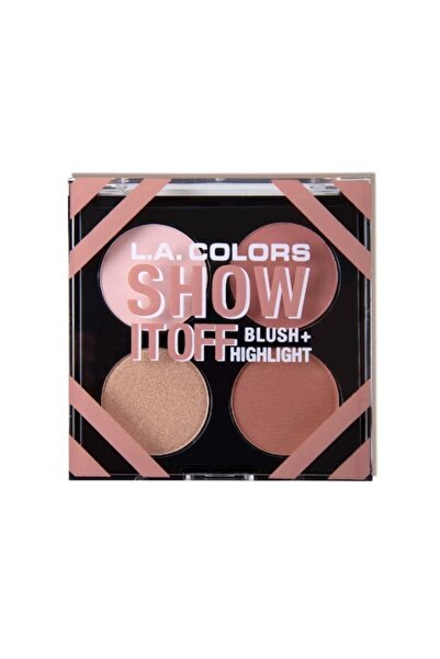 MAKEUP REVOLUTION La Colors Show It Off-blush Highlight