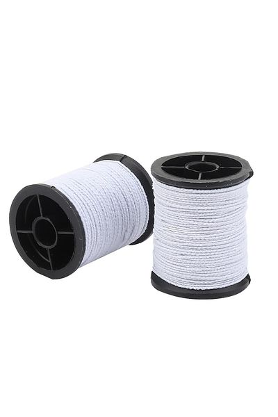 Lisre White Spool Rubber Rope