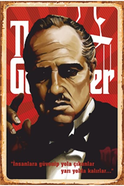 Hayat Poster Poster retro din lemn The Gadfather Cinema