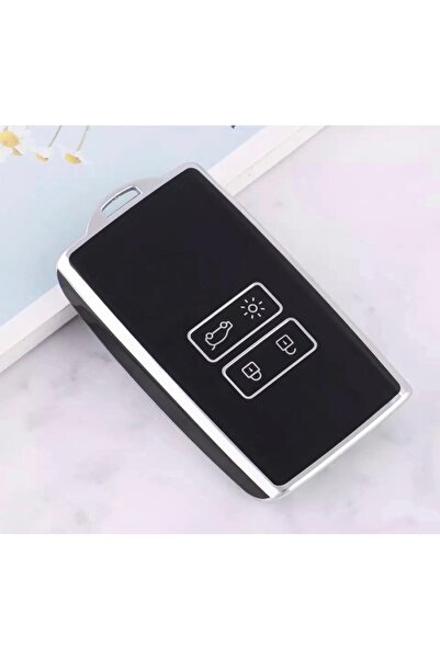 AYZ GARAGE Husa pentru chei din material Tpu Renault neagra